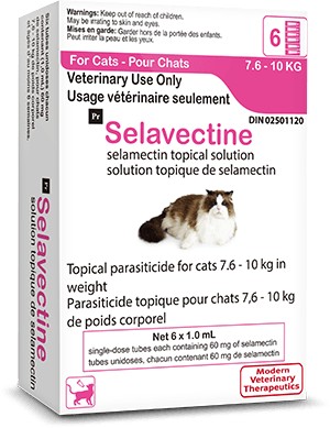 Cat 7.6kg Selavectine Parasite Protection